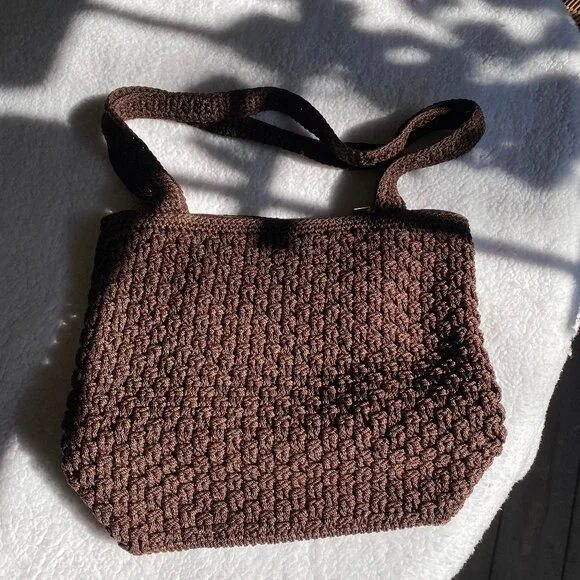 The Sak Woven Brown Shoulder Bag - Picture 3 of 16